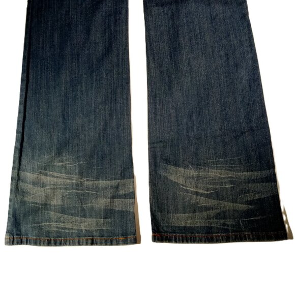 MOSSIMO Jeans  sz 15L  Boot Cut  Low Waist  Fit 6 Slight Distressed  Stretch NWT - Picture 10 of 10